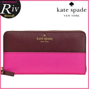 ケイトスペード 財布 kate spade 長財布 ドット ラウンドファスナー シダーストリート CEDAR STREET pwru3898｜riverall