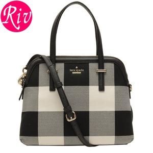 ケイトスペード KATE SPADE バッグ ショルダーバッグ ハンドバッグ 2way CEDAR STREET PLAID MAISE コットン レザー pxru6958｜riverall