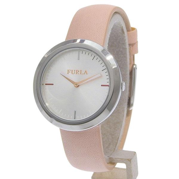 フルラ 腕時計 レディース SSレザー ピンク VALENTTNA 34mm 2H D.PINK D...