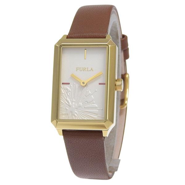 フルラ 腕時計 レディース SSレザー ブラウン DIANA 3622mm 2H W SIL DIA...