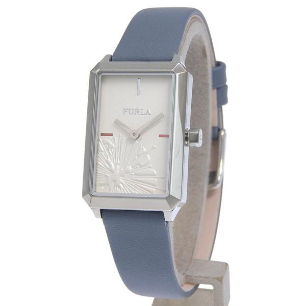 フルラ 腕時計 レディース SSレザー ライトブルー DIANA 3622mm 2H W SIL D...