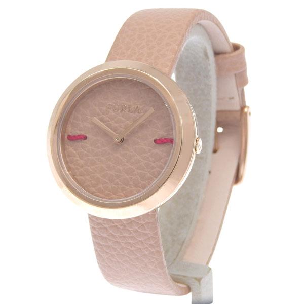 フルラ 腕時計 レディース SSレザー ブラウン MY PIPER 34mm 2H BROWN DI...