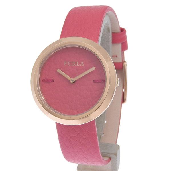 フルラ 腕時計 レディース SSレザー ピンク MY PIPER 34mm 2H PINK DIAL...