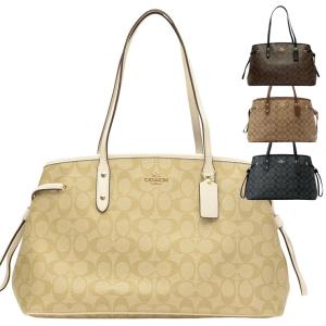 ポイント5%還元 コーチ COACH バッグ トートバッグ PVC レザー アウトレット レディース f57842