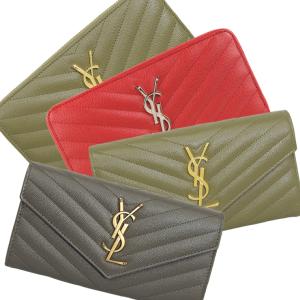 Yves Saint Laurent サンローラン 財布 レディース 長財布 Yves Saint Laurent サンローラン 財布 レディース 長財布
