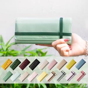【特別プライス】財布 レディース長財布 さいふ カード縦入れ 使いやすい 大容量 RINRE リンレ 緑の財布 開運 一粒万倍日