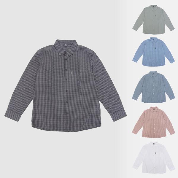 モンベル ワイシャツ ボタンダウンシャツ メンズ 長袖 XS〜LR WIC.ドライタッチ ロングスリ...