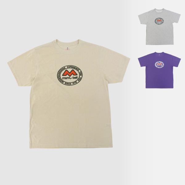 モンベル Tシャツ メンズ レディース 半袖 XS〜XL 50th WIC.T Mマーク 速乾性 通...