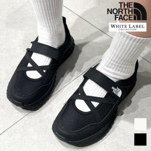 ザノースフェイス 靴 レディース スニーカー ブラック クリーム W MARTIS MARY JANE NS82R55 THE NORTH FACE ホワイトレーベル