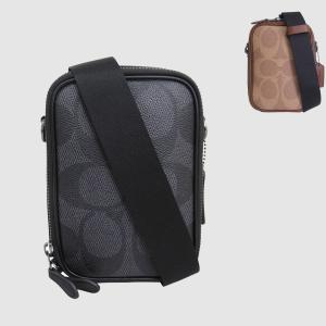 コーチ バッグ メンズ ショルダーバッグ アウトレット スタントン クロスボディ シグネチャー キャンバス PVC×レザー STANTON MAXI SIG CBI33 COACH