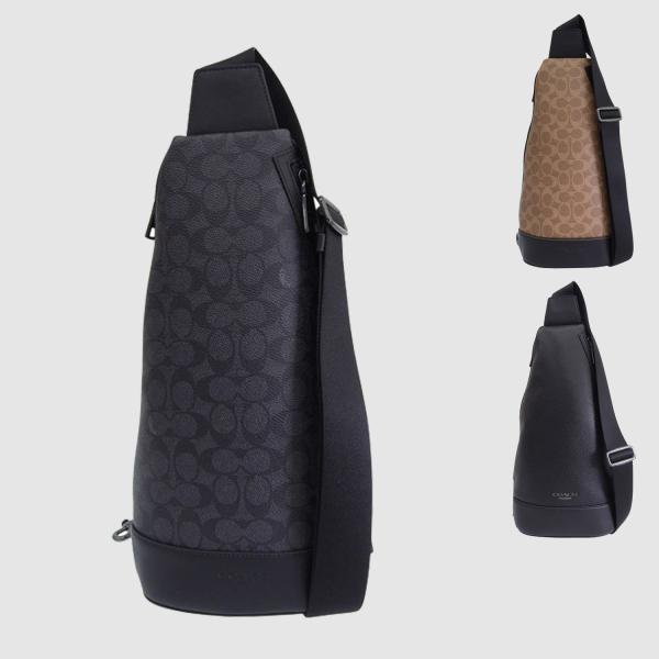 コーチ バッグ メンズ ショルダーバッグ ボディバッグ アウトレット ドミニク スリング パック D...