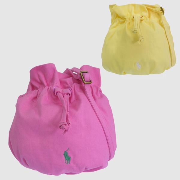 ラルフローレン バッグ レディース ショルダーバッグ 巾着 コットン 4AR165 RALPH LA...