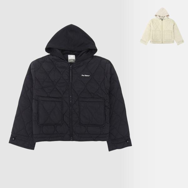 ニューバランス パデッドジャケット レディース アウター W Hood quilted semi c...