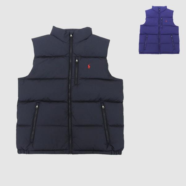 ラルフローレン ダウンベスト USボーイズサイズ レディース メンズ 大人もOK M(10 12) ...