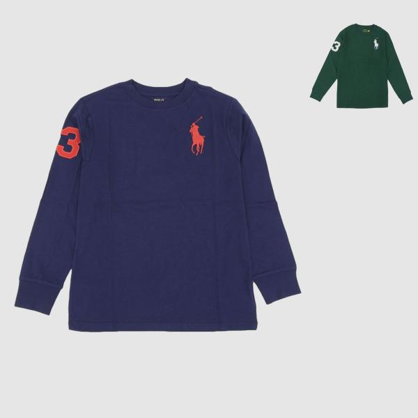 ラルフローレン ロンT ロングスリーブ 長袖 USボーイズサイズ メンズ レディース キッズ コット...
