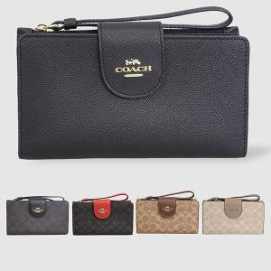 コーチ 財布 レディース 長財布 アウトレット レザー ブラック コーチ 財布 レディース 長財布 アウトレット レザー ブラック