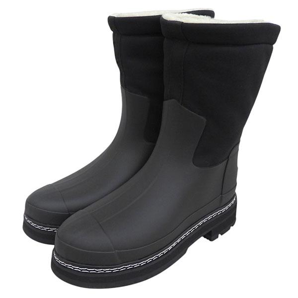 ハンター レインブーツ レディース 防水 スノーブーツ UK4 ブラック WOMENS REF ST...