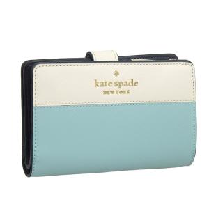 ケイトスペード 財布 レディース アウトレット 二つ折り財布 ステイシー カラーブロック WLR00124 KATE SPADE｜riverall