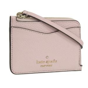 ケイトスペード パスケース 定期入れ レディース アウトレット 小銭入れ レイラ レザー ピンク WLR00398 kate spade｜riverall