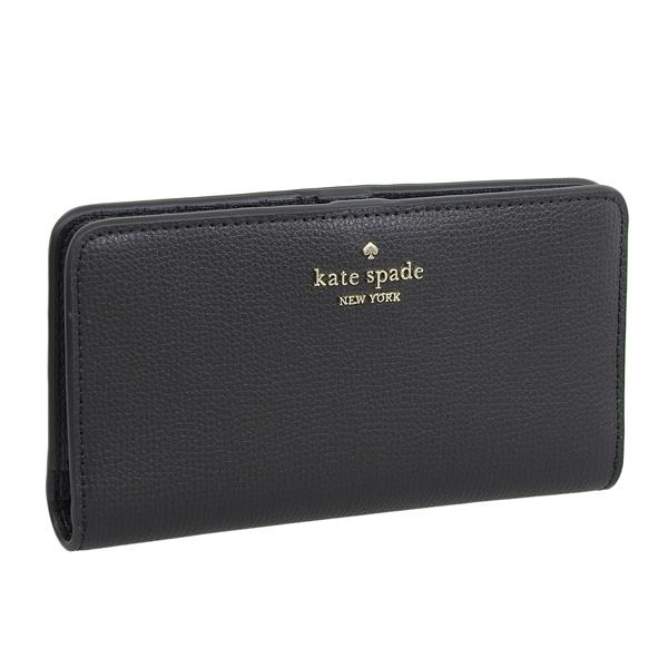 ケイトスペード 財布 レディース 長財布 アウトレット ブラック LARGE SLIM BIFOLD...