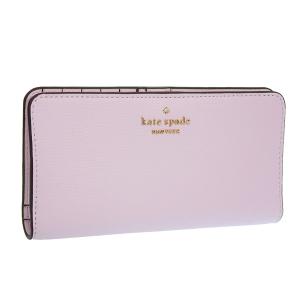 ケイトスペード 財布 レディース 長財布 アウトレット レザー パープル DARCY LG SLIMBFLD WLT WLR00545-502 KATE SPADE｜riverall