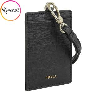 【FURLA】フルラ 美品 名刺入れ カード入れ ブラック カードホルダー フルラ カードケース/名刺入れ レディース カメリア スモール