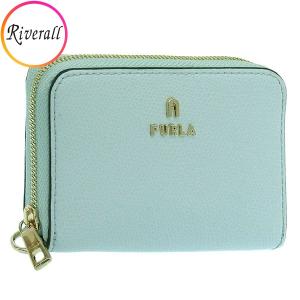 フルラ カードケース コインケース 小銭入れ レディース アウトレット レザー ライトブルー カメリア FURLA CAMELIA S ZIP AROUND CC WP00316ARE0001870S｜riverall