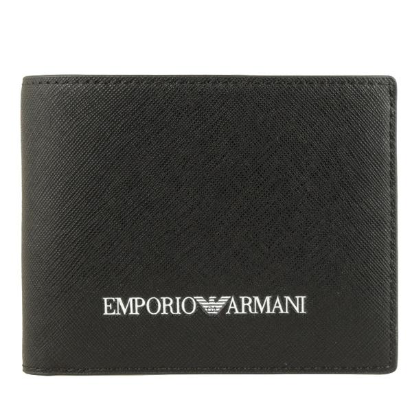 エンポリオアルマーニ EMPORIO ARMANI 財布 メンズ 二つ折り y4r165-y020v...