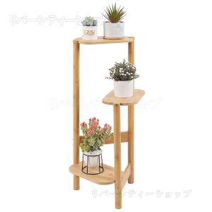 フラワースタンド 木製 園芸ラック プランター...の詳細画像4