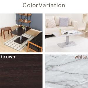 リフティングテーブル 90cm 50cm 大理...の詳細画像1