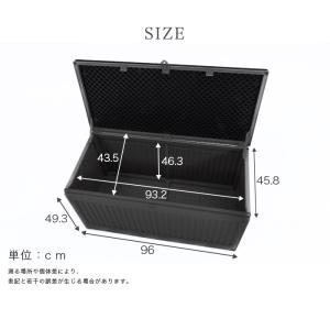 ゴミ箱 屋外 収納ボックス 収納ベンチ ストッ...の詳細画像2