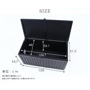 ゴミ箱 屋外 ダストボックス 収納ボックス 収...の詳細画像3