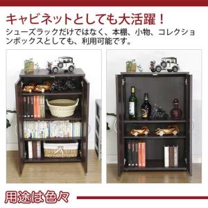 シューズボックス 下駄箱 靴箱収納 玄関収納 ...の詳細画像3