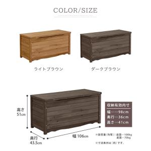 ゴミ箱 屋外 ダストボックス 幅106cm 収...の詳細画像1