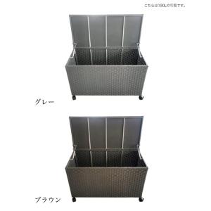 収納ボックス 室内 屋外 キャスター付き おも...の詳細画像1