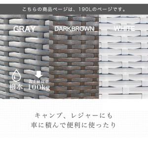 収納ボックス 室内 屋外 キャスター付き おも...の詳細画像5