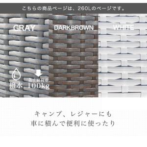 収納ボックス 屋外 キャスター付き 車 アウト...の詳細画像5