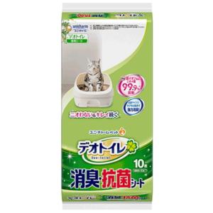 デオトイレ　消臭・抗菌シート　１０枚