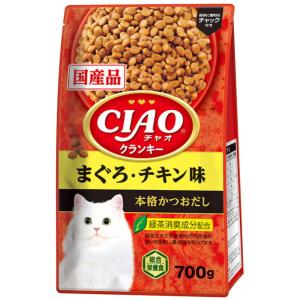 いなばペット】チャオ 腎臓ケアクランキー かつお節入り まぐろ味