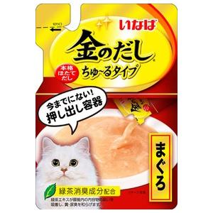 【いなばペット】金のだし　ちゅ〜るタイプ　まぐろ　とりささみ入り　１４０ｇ　ＩＣ−１８１