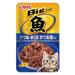いなばペット】Bigマルウオ かつお・まぐろ 80g いなばペット】Bigマルウオ かつお・まぐろ 80g