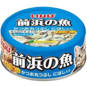 いなばペットフード いなば 前浜の魚 かつお丸つぶし にぼし入り 115g
