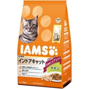 【マースジャパン】アイムス　成猫用　インドアキャット　チキン　１．５ｋｇｘ６個（ケース販売）