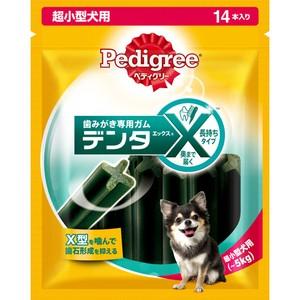 【マースジャパン】デンタエックス　超小型犬用　１４本入りｘ２４個（ケース販売）