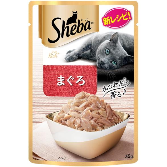 【マースジャパン】シーバリッチ　まぐろ　３５ｇｘ９６個（ケース販売）