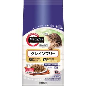 【ペットライン】メディファス　アドバンス　グレインフリー　１歳から　チキン＆フィッシュ味　１．２５ｋｇ