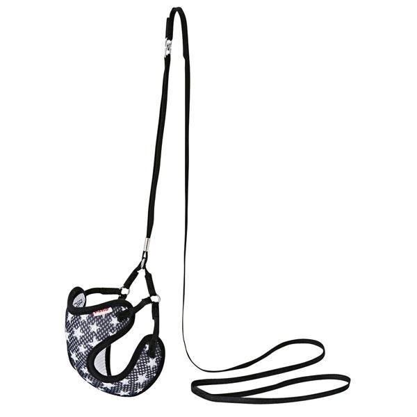 【ペティオ】ＡＲＦashion　スターベストハーネスリード　ＸＳ　ブラック