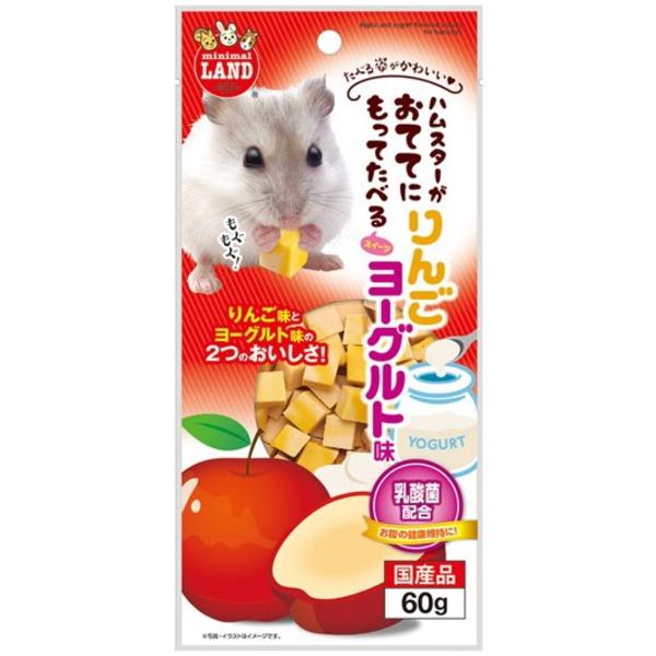 【マルカン】おててにもってたべるスイーツ　りんごヨーグルト味　６０ｇｘ３６個（ケース販売）　ＭＬ−３...