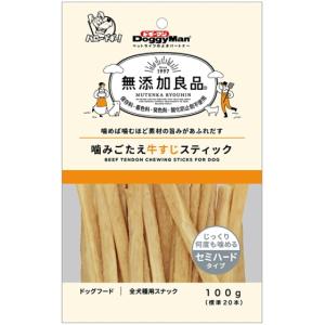 【ドギーマンハヤシ】無添加良品　噛みごたえ牛すじスティック　１００ｇ