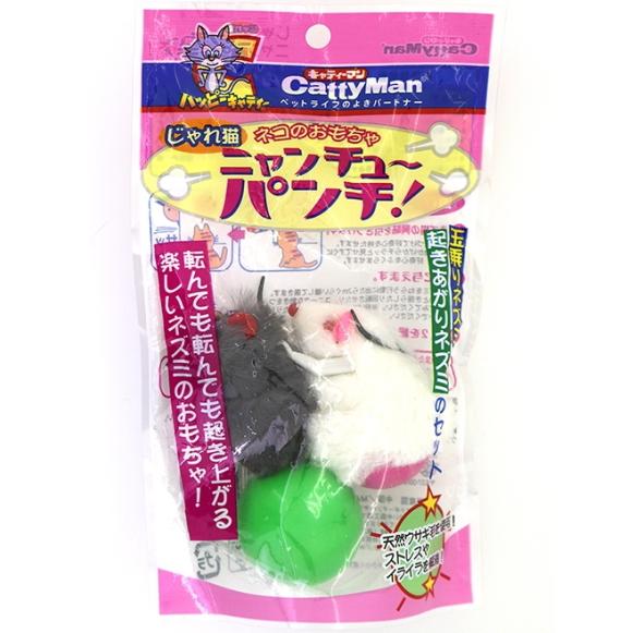 【ドギーマンハヤシ】じゃれ猫　ニャンチューパンチ　１個